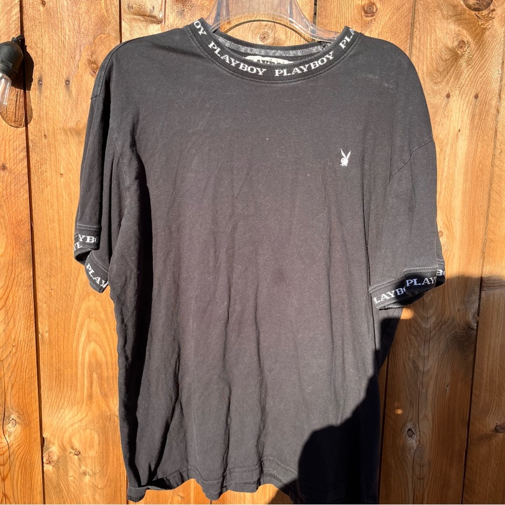 Playboy by Pacsun men’s black shirt
